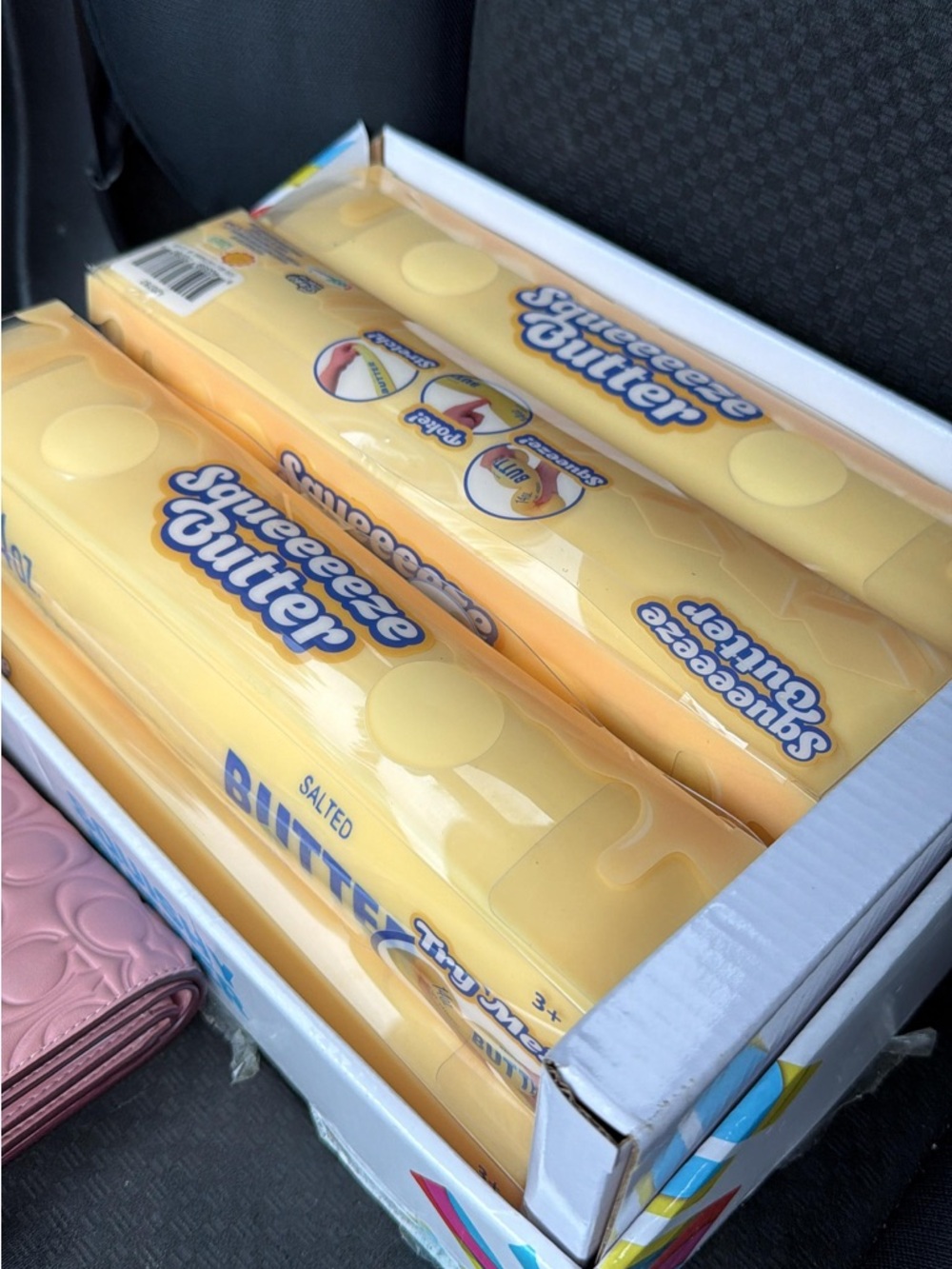 Squeeze Butter Toy - Yellow (EACH)